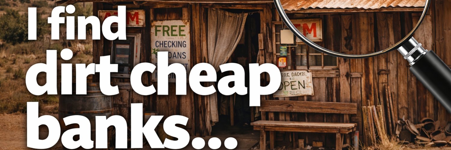 Dirt Cheap Banks screener interface